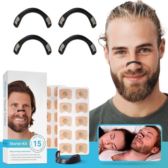 Magnetic Breathing Nasal Strip